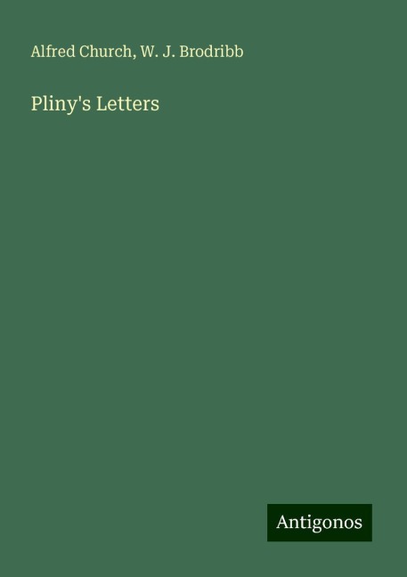 Plinys Letters