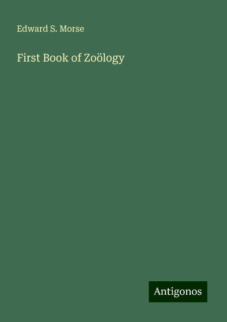 First Book of Zoölogy