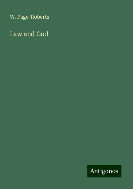 Law and God