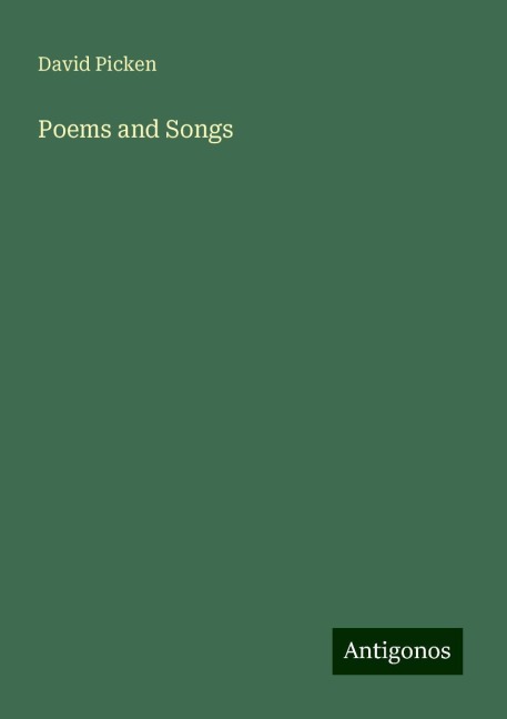 Poems and Songs