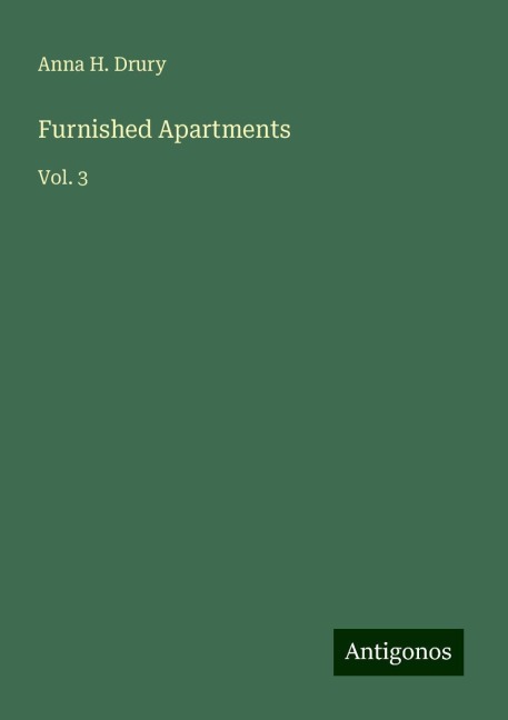 Furnished Apartments: Vol. 3