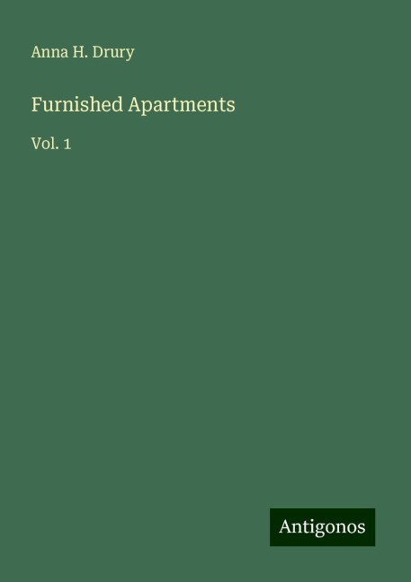 Furnished Apartments: Vol. 1