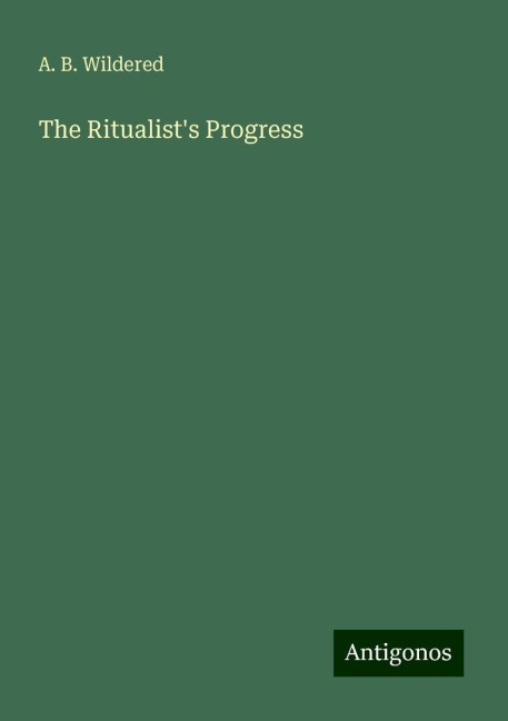 The Ritualists Progress