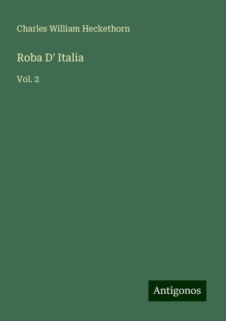 Roba D Italia: Vol. 2