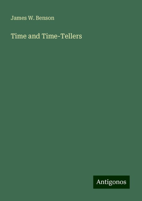 Time and Time-Tellers