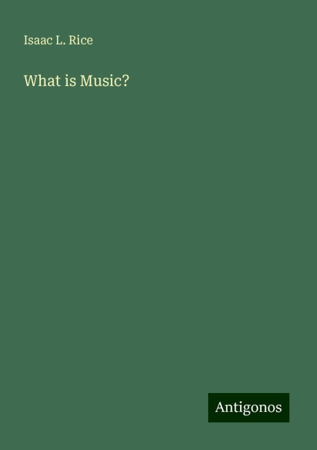 What is Music?