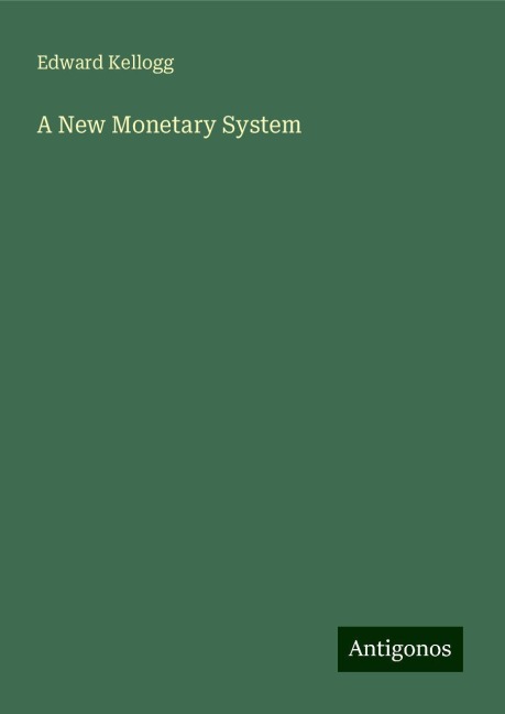 A New Monetary System