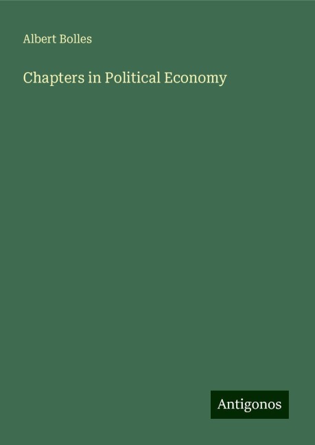 Chapters in Political Economy