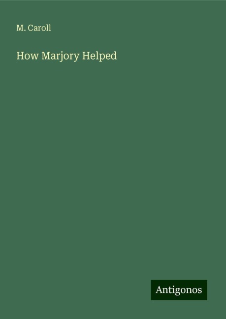 How Marjory Helped