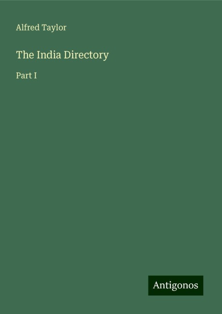 The India Directory: Part I