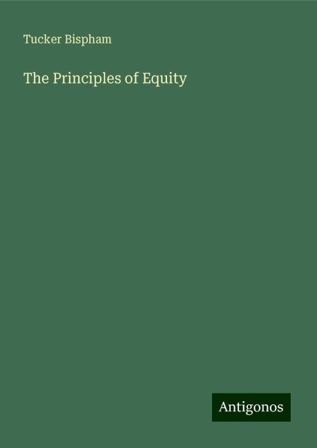The Principles of Equity
