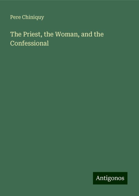The Priest, the Woman, and the Confessional