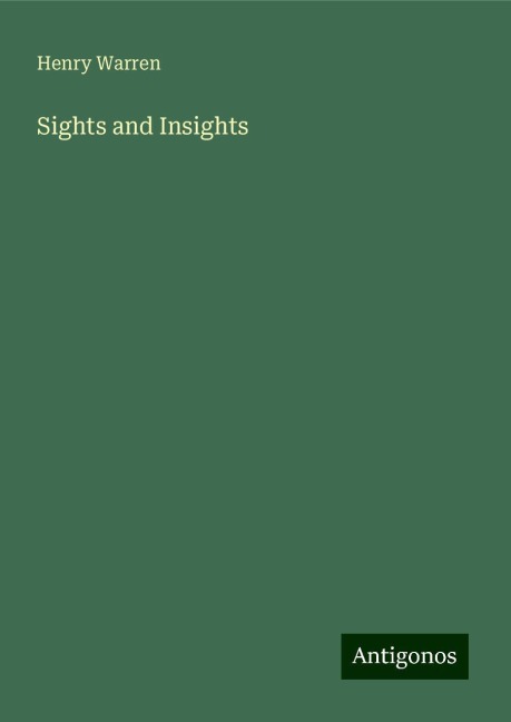 Sights and Insights