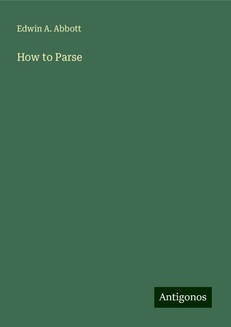 How to Parse