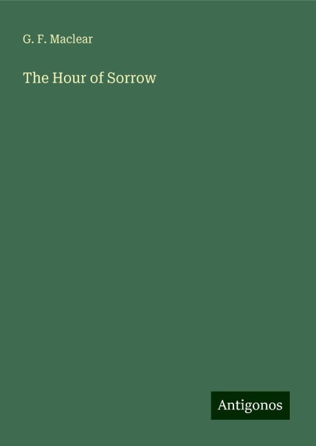 The Hour of Sorrow