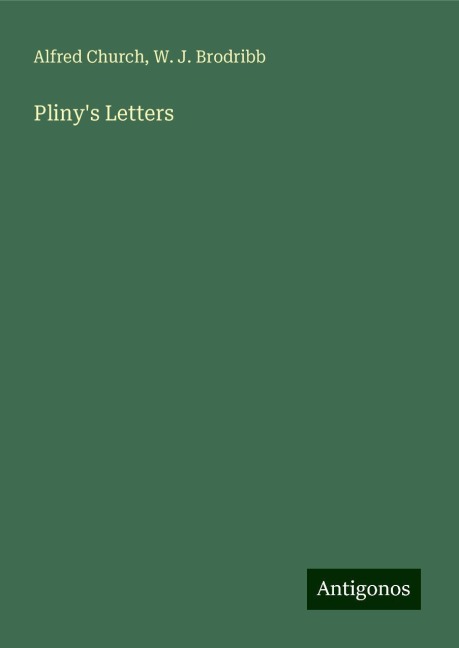 Plinys Letters