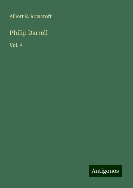 Philip Darrell: Vol. 3