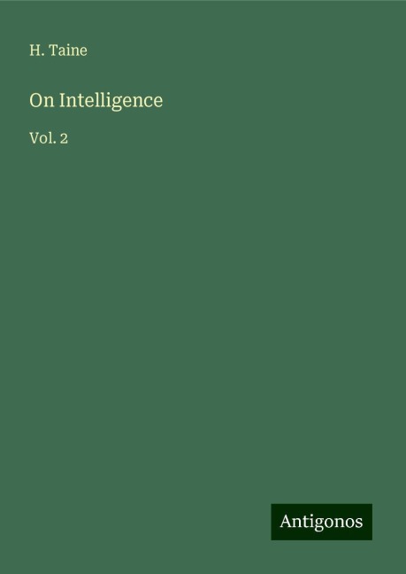 On Intelligence: Vol. 2