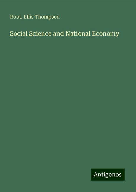 Social Science and National Economy