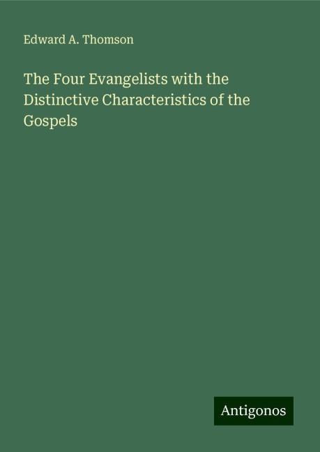 The Four Evangelists with the Distinctive Characteristics of the Gospels