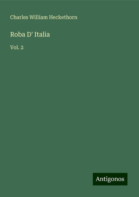 Roba D Italia: Vol. 2