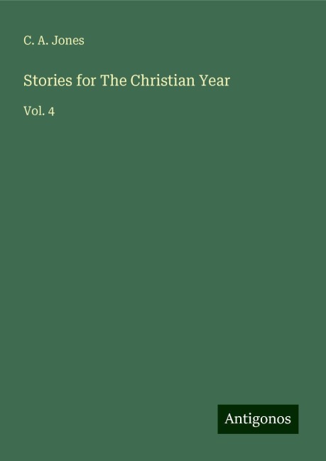 Stories for The Christian Year: Vol. 4