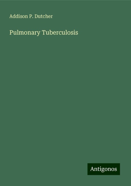 Pulmonary Tuberculosis