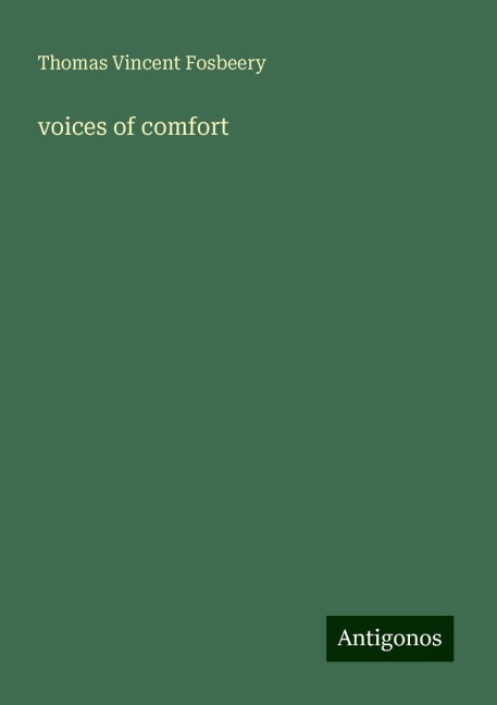 voices of comfort