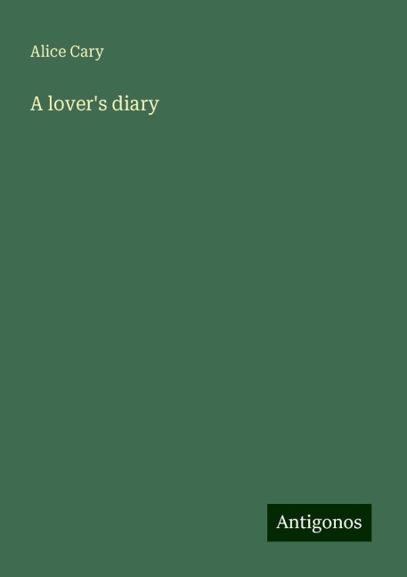 A lovers diary