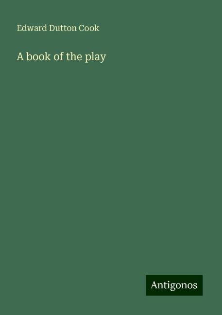 A book of the play