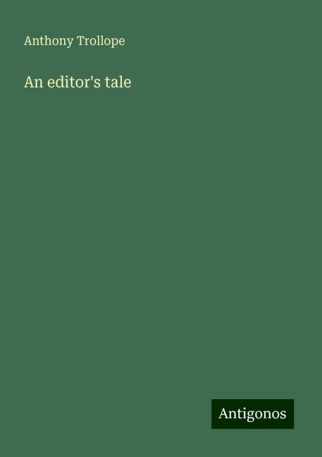 An editors tale