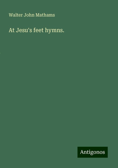 At Jesus feet hymns.