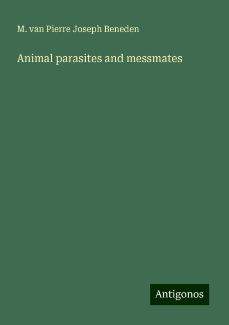 Animal parasites and messmates