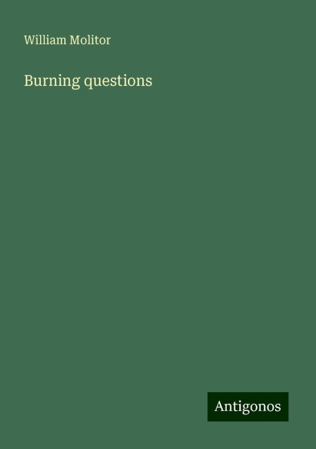 Burning questions