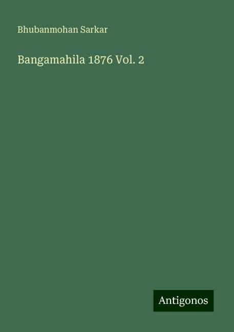 Bangamahila 1876 Vol. 2