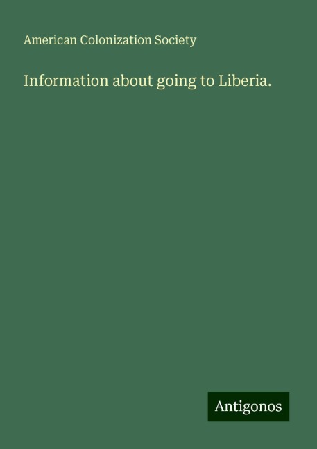 Information about going to Liberia.