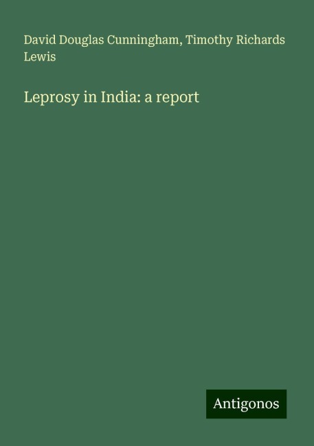 Leprosy in India: a report