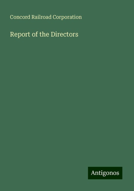 Report of the Directors