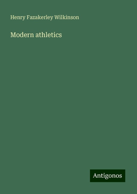 Modern athletics