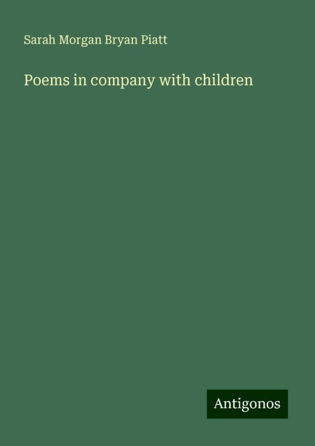 Poems in company with children