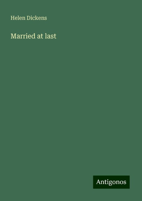 Married at last