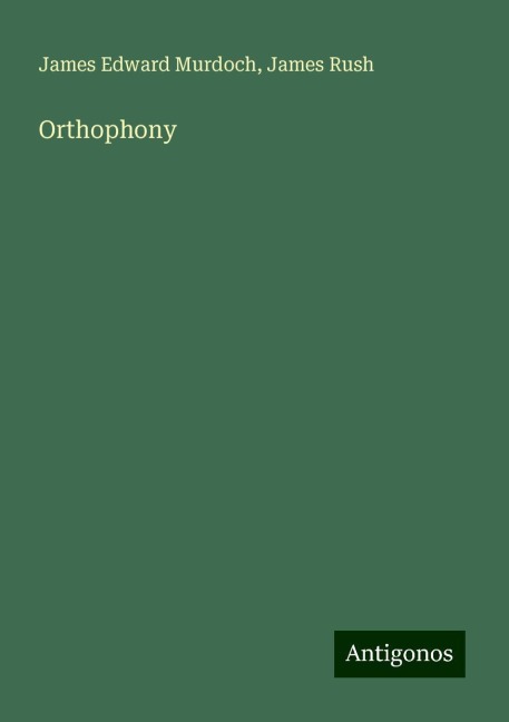 Orthophony
