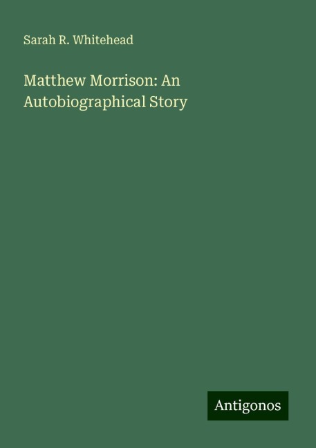 Matthew Morrison: An Autobiographical Story