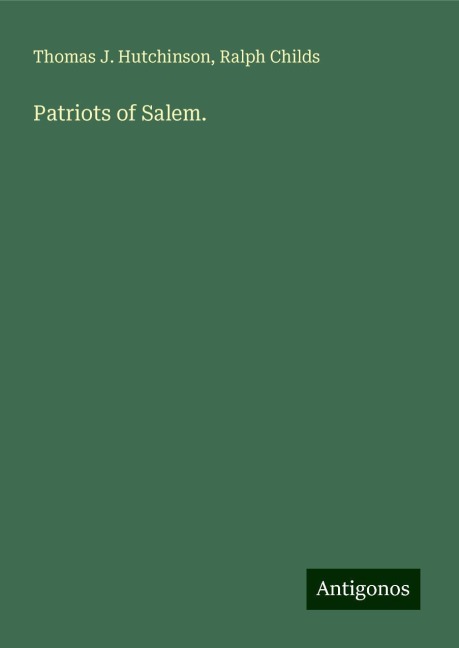 Patriots of Salem.