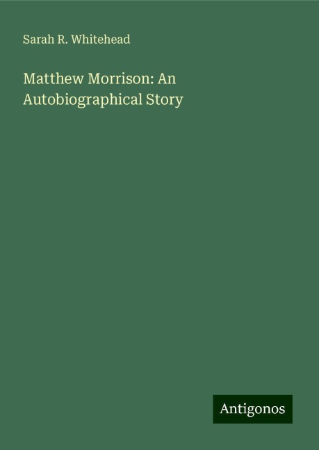 Matthew Morrison: An Autobiographical Story