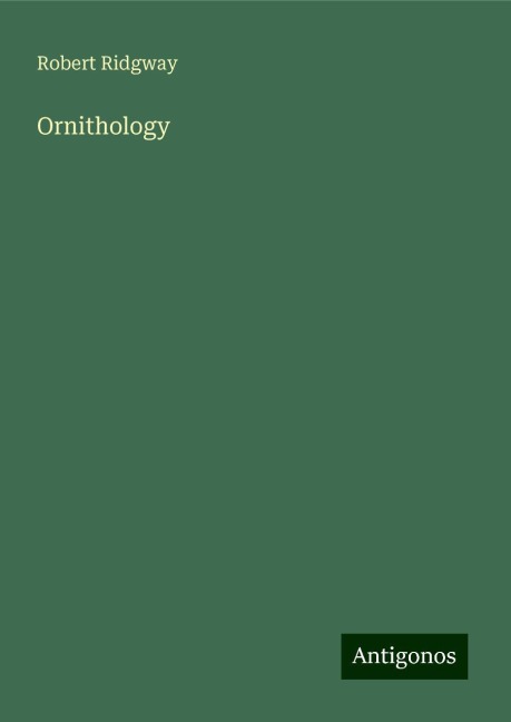 Ornithology