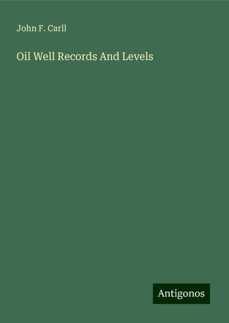 Oil Well Records And Levels