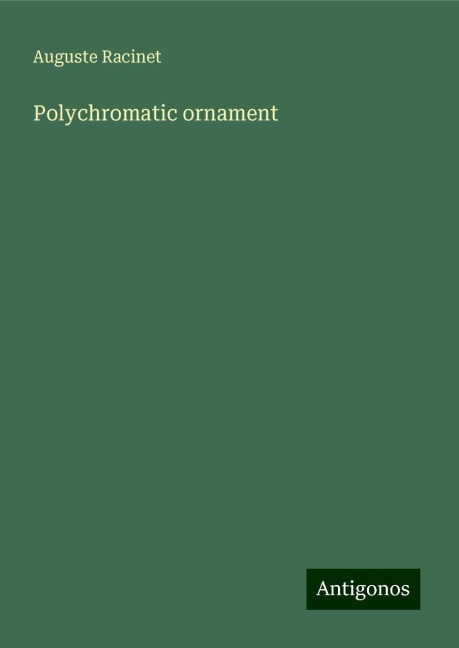 Polychromatic ornament