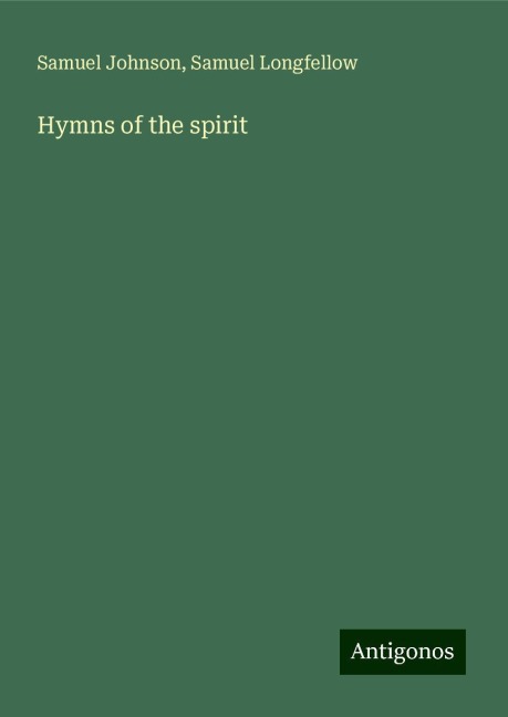 Hymns of the spirit