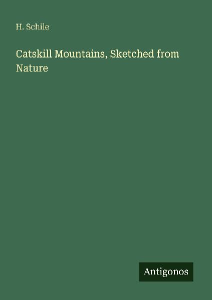 Catskill Mountains, Sketched from Nature